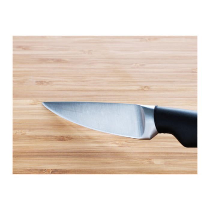 Нож для чистки овощей и фруктов, черный ВЁРДА 9см