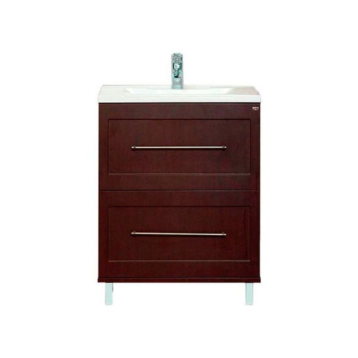Тумба с раковиной Misty "Марта 70", напольная, цвет венге