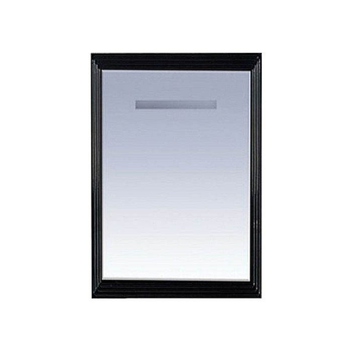 Зеркало Misty "Европа 50", черное, с подсветкой