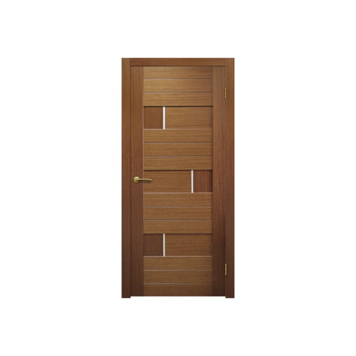 Дверное полотно Руно 2 орех люкс 2000x600