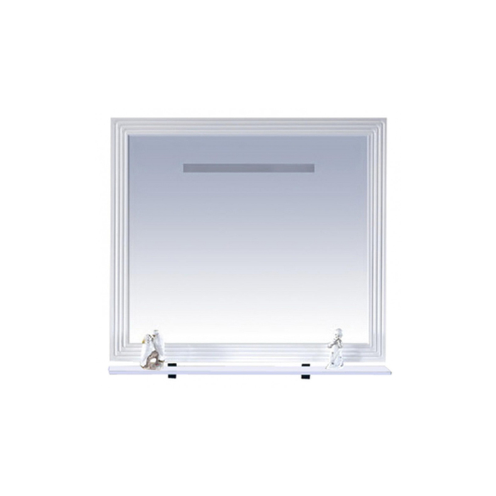 Зеркало Misty "Европа 90", белое, с подсветкой