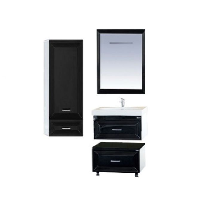 Пенал Misty "Европа 40", 1 ящик левый черный