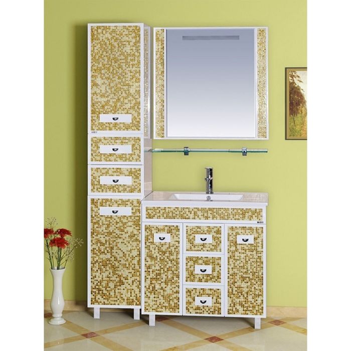 Пенал Misty "Морена 35", правый, с бельевой корзиной