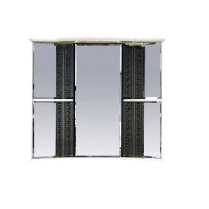 Зеркало Misty "Олимпия 60" угловое, левое, белое-венге