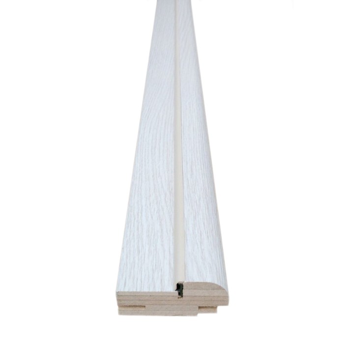 Коробка телескоп экошпон белое дерево эко