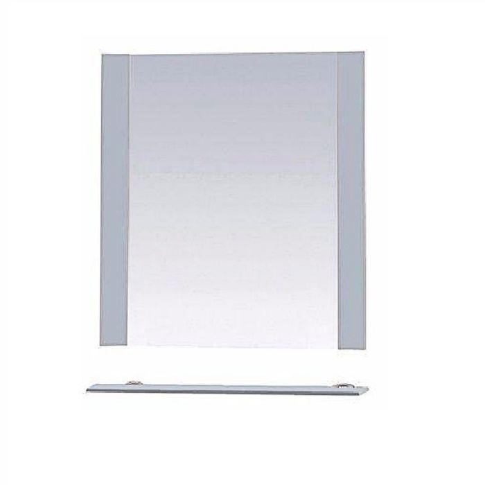 Зеркало Misty "Жасмин 70", с полочкой, белое