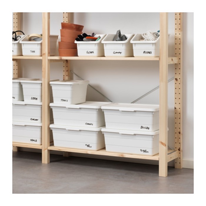 Ящик с крышкой, белый СОККЕРБИТ