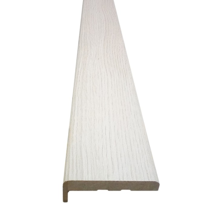 Наличник телескоп экошпон белое дерево эко