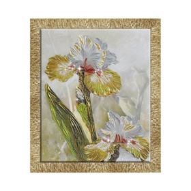 

Картина со стразами "Романтические Ирисы 3" 50*60 см