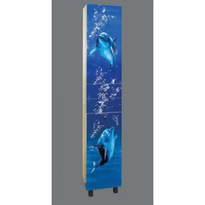 Пенал Misty "Дельфин 35", левый, с бельевой корзиной