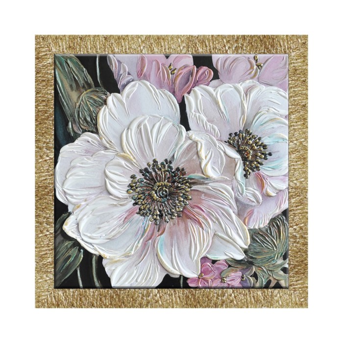 Картина "Анемоны 1" 70*70 см