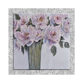 

Картина "Розовый Багрянец" 50*50 см