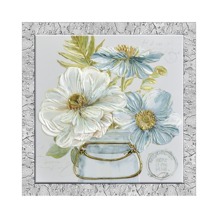 Картина "Парниковый букет 3" 50*50 см