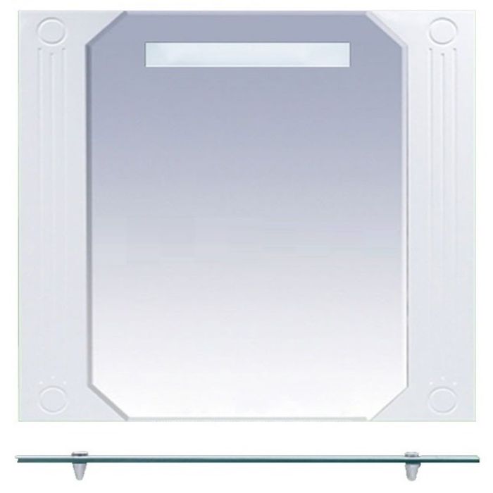 Зеркало Misty "Виола 82", с полочкой, с подсветкой