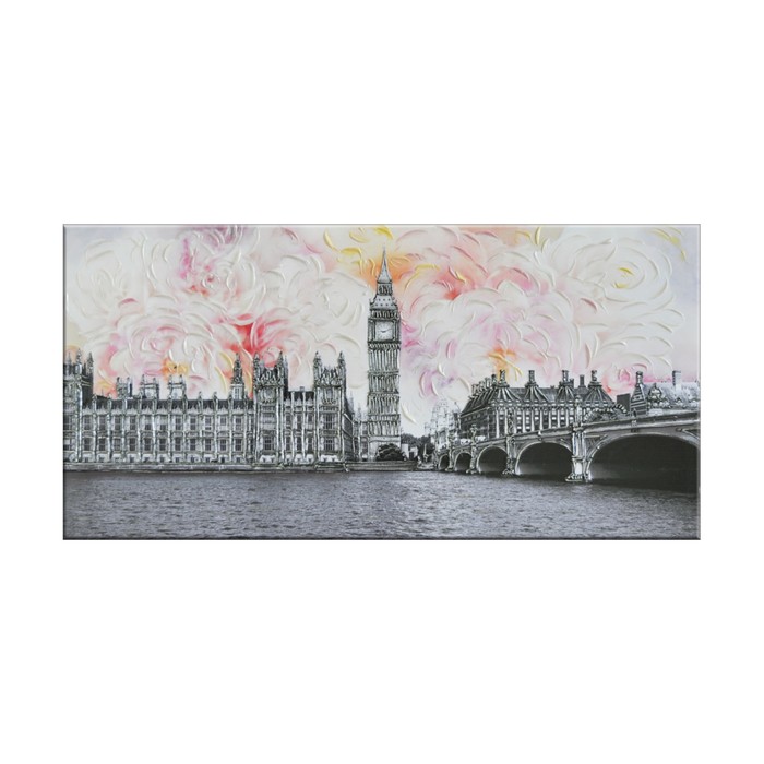 Картина на оргстекле "Лондон Бриз" 70*140 см