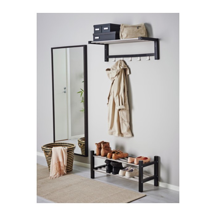 Полка для головных уборов, черный ЧУСИГ