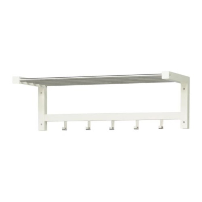 Полка для головных уборов, белый ЧУСИГ