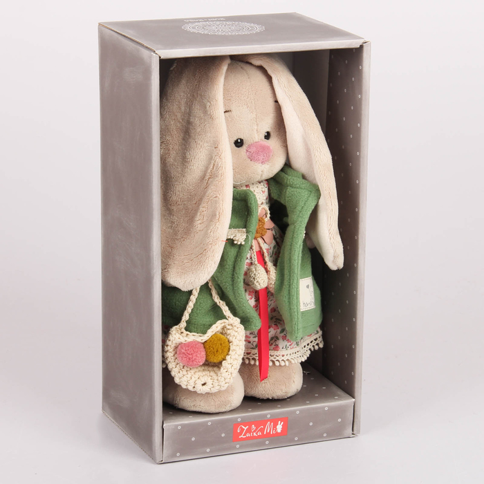 Мягкая игрушка "Зайка Ми: зелёная полынь", 25 см