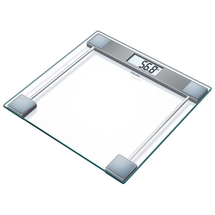 Весы напольные Beurer GS11, электронные, до 150 кг, стекло, цвет хром