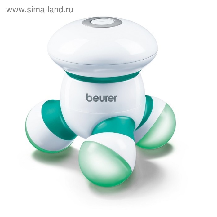 фото Массажёр для тела beurer mg16, электрический, 1.6 вт, 1 режим, зелёный