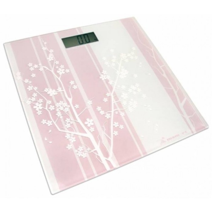 Весы напольные Momert 5848-8, электронные, до 180 кг, розовые