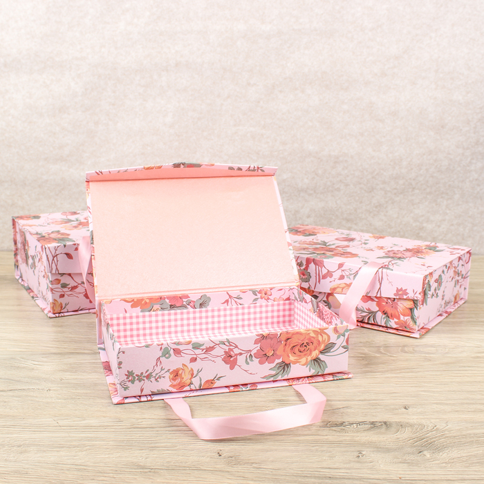 Набор коробок 3в1, 32 х 23 х 10 - 26,5 х 17 х 6 см