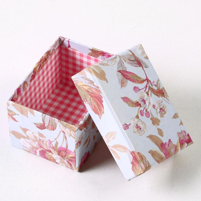 Набор коробок 3в1, 14 х 10 х 8 - 10 х 7,5 х 6 см