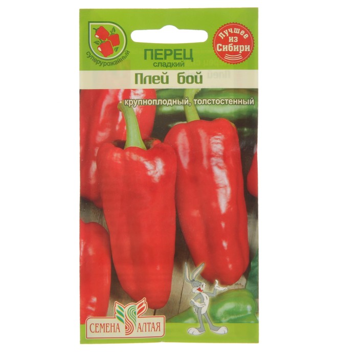 Семена Перец "Плей Бой", среднеспелый, цп, 0,1 г