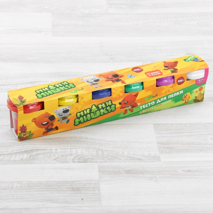Тесто для лепки "Мимимишки", 6 х 50г