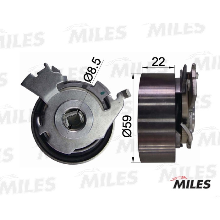 Ролик ремня ГРМ MILES AG02025