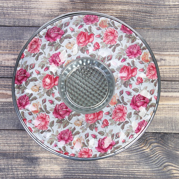 Форма для выпечки разъемная "Немецкий кекс. Розарий" 24,5х9 см