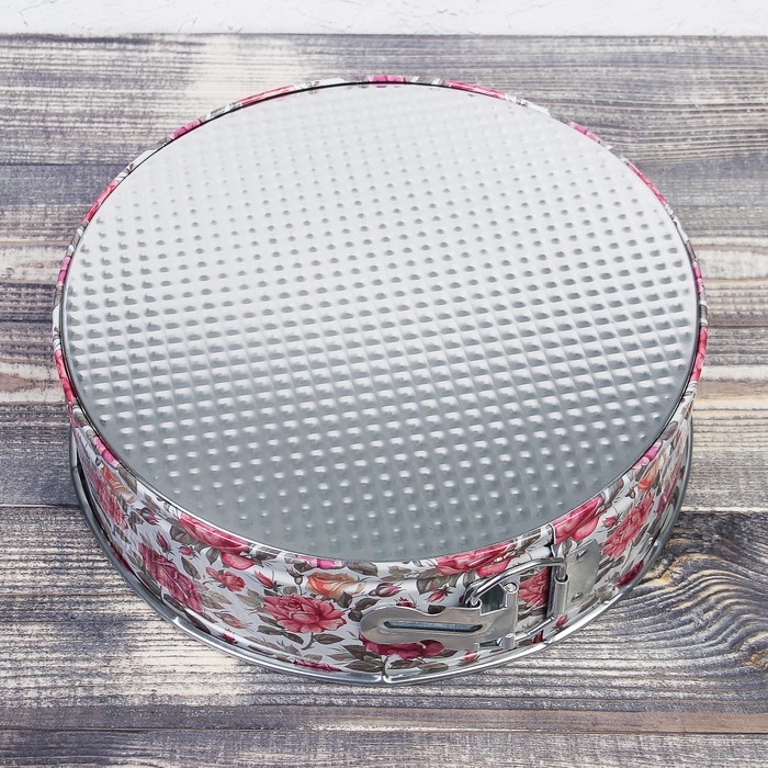 Форма для выпечки разъемная "Немецкий кекс. Розарий" 24,5х9 см