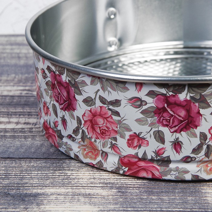 Форма для выпечки разъемная "Немецкий кекс. Розарий" 24,5х9 см