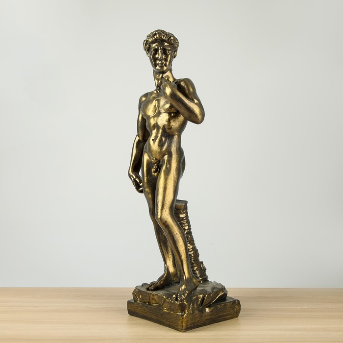 Фигура "Давид" малый бронзовый, 65х24 см