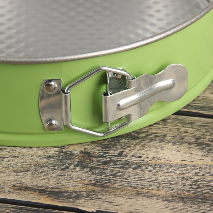 Набор форм для выпечки разъемных "Серизе. Круг", 3 шт 24,5/26,5/28,5 см, антипригарное покрытие, МИКС