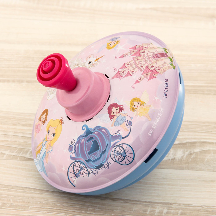 Юла металлическая "Принцесса", диаметр 13 см