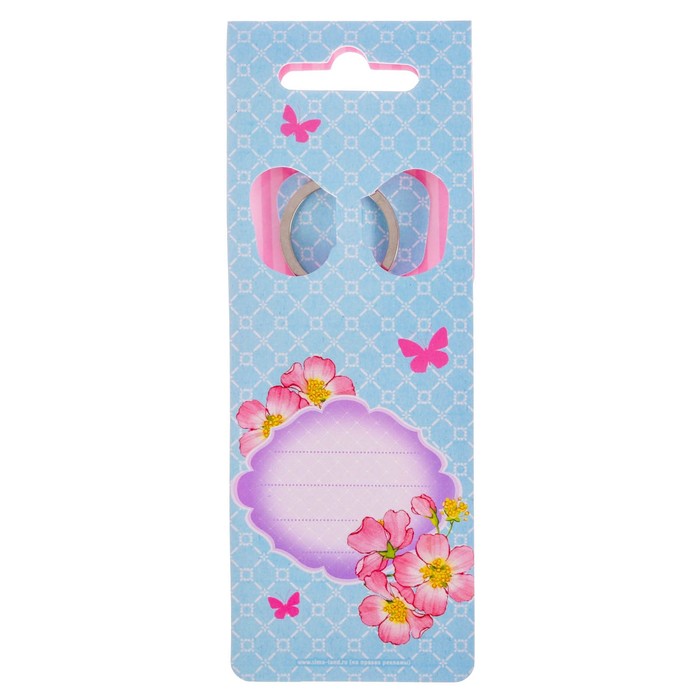 Брелок "8 Марта", тюльпаны, 3,5 х 4,5 см