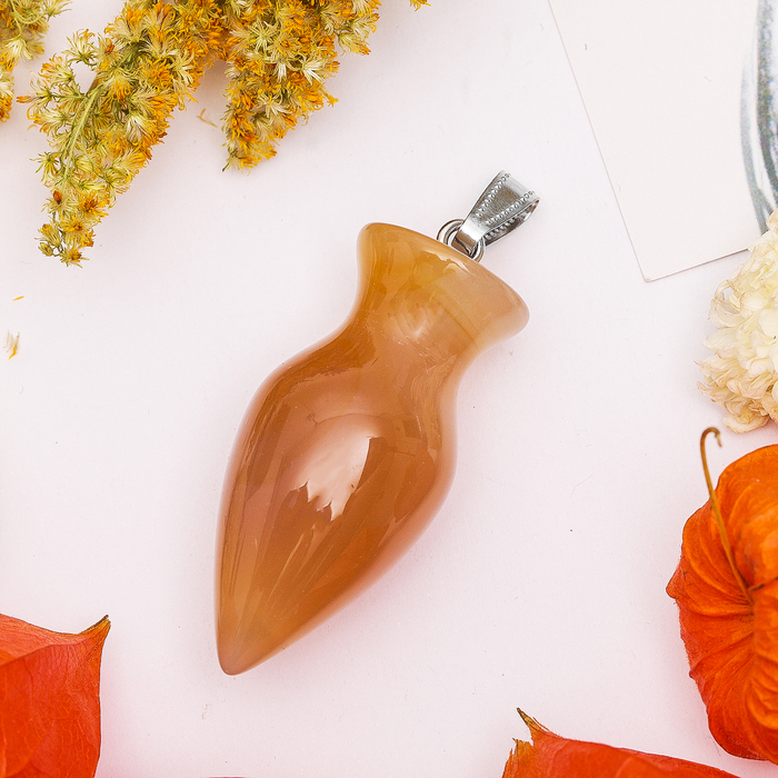 Подвеска кувшин "Сердолик"