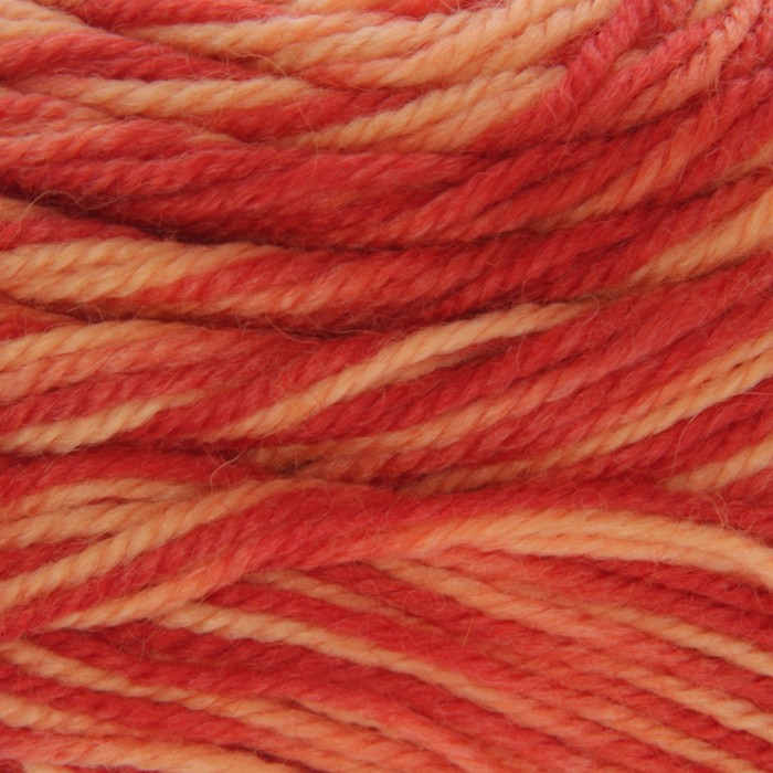 Пряжа "Yak wool" 60% пух яка, 20% меринос.шерсть, 20% акрил 430м/100гр (8534 принт)