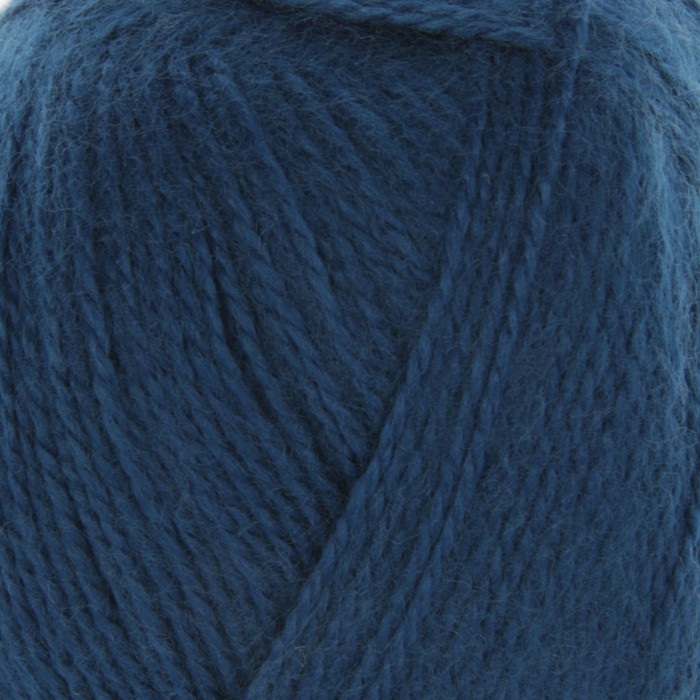 Пряжа "Ангора кролик" 40% ангора, 60% акрил 500м/100гр (2303 синий)