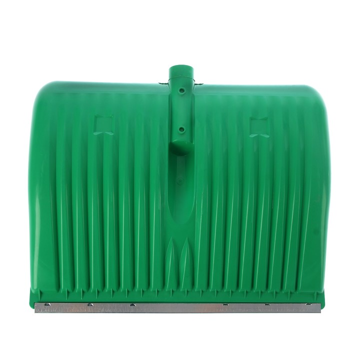 Ковш лопаты пластиковый «Айсберг», 500 × 400 мм, с оцинкованной планкой, тулейка 36 мм