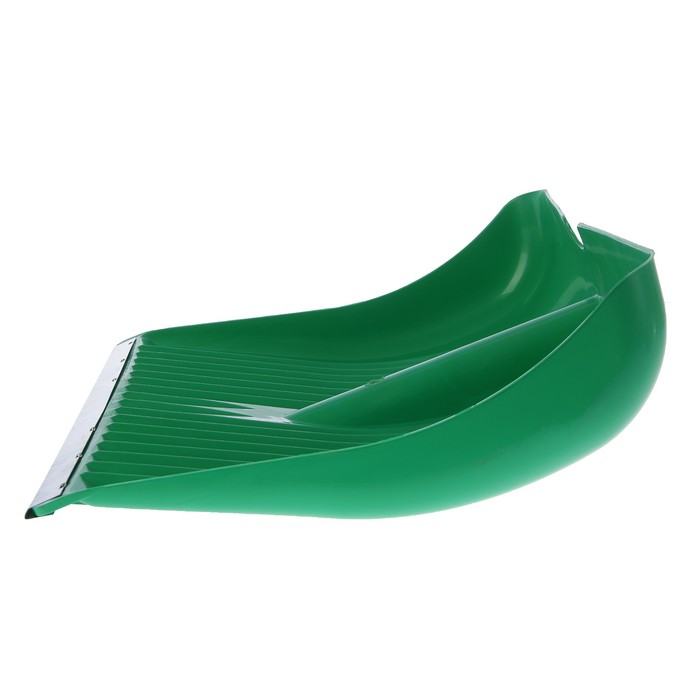 Ковш лопаты пластиковый «Айсберг», 500 × 400 мм, с оцинкованной планкой, тулейка 36 мм