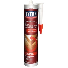 

Герметик Tytan Professional (17157), акриловый, для дерева и паркета, сосна, 280 мл