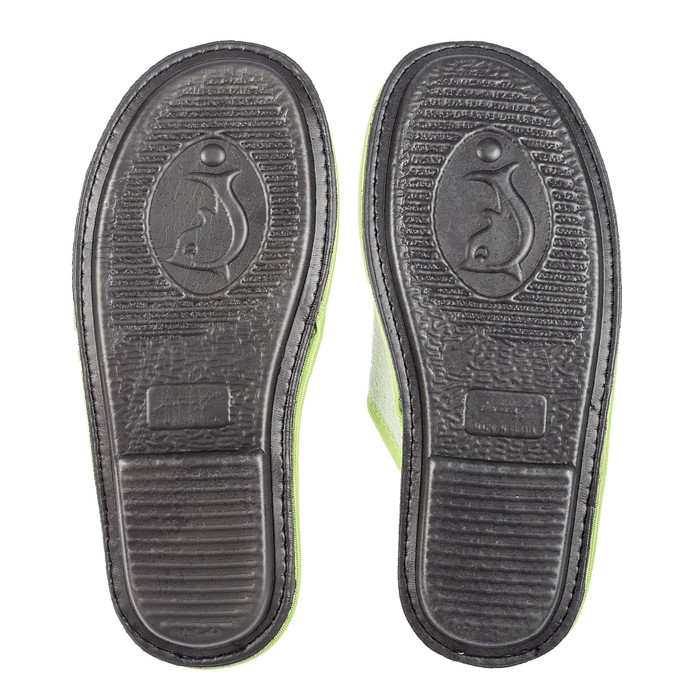 Тапочки женские закрытые арт. CX2004, цвет салатовый, размер 37