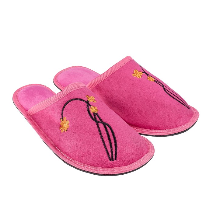 Тапочки женские закрытые арт. CX2004, цвет розовый, размер 37