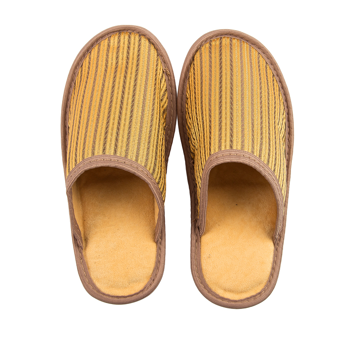 Тапочки женские &quot;Алиса&quot; закрытые, цвет желтый, размер 39