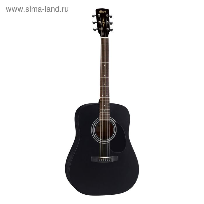 Акустическая гитара Cort AD810-BKS Standard Series черная электроакустическая гитара cort ad880ce bk standard series с вырезом черная