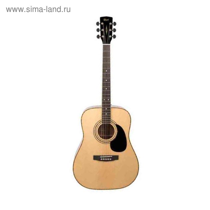 вестерн гитара cort ad880 natural satin натуральный Акустическая гитара Cort AD880-NS Standard Series цвет натуральный матовый