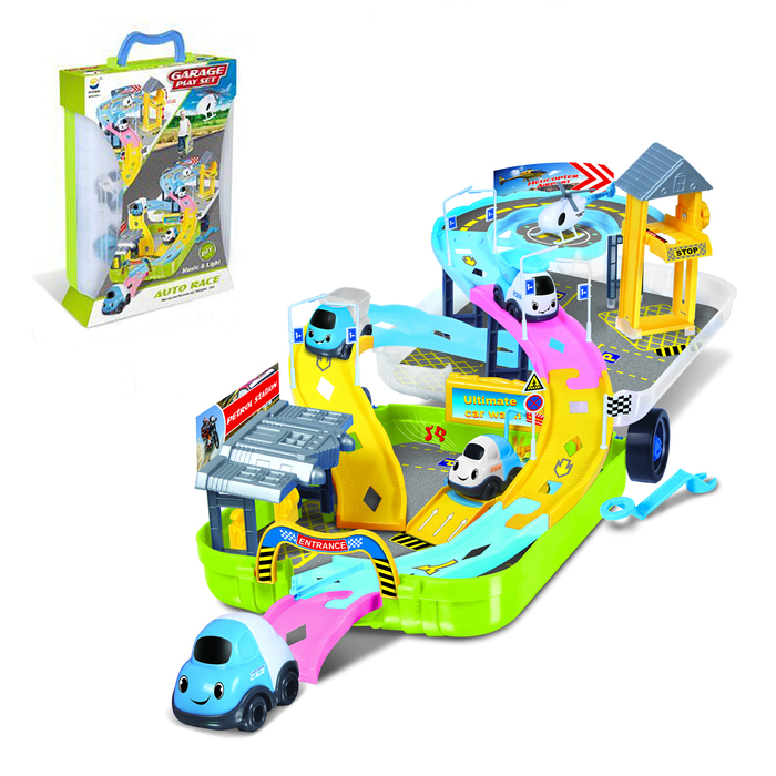 Парковка "Крутой вираж", в кейсе