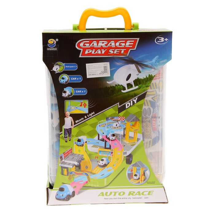 Парковка "Крутой вираж", в кейсе